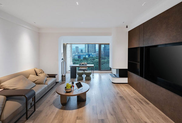 蝴蝶灰杉材質優雅又實用，為家居空間增添獨特魅力