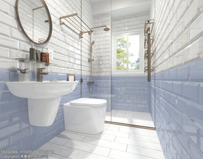 紐約地鐵系列 10x20 煙燻藍