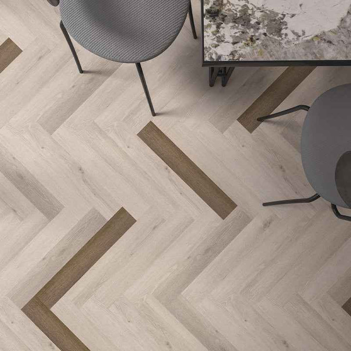 歐幾里得淺灰 Euclid Light Grey Herringbone