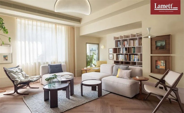 走在愛的路上：用地板設計為三代家庭創造居家空間