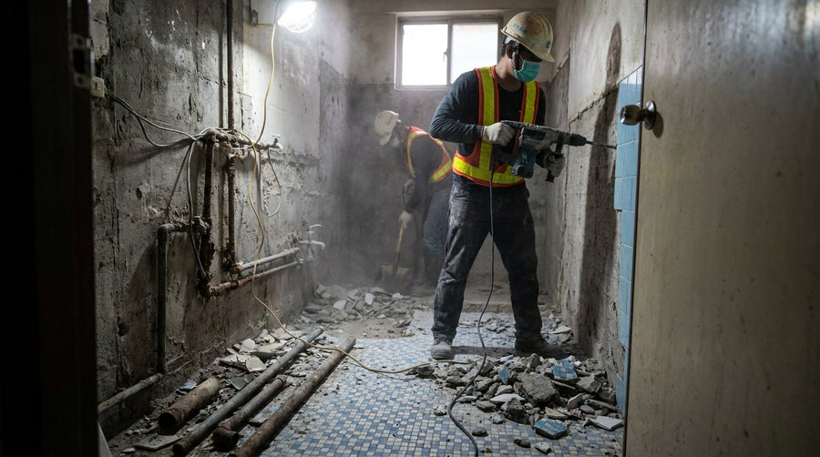 浴室打掉重做要多少？