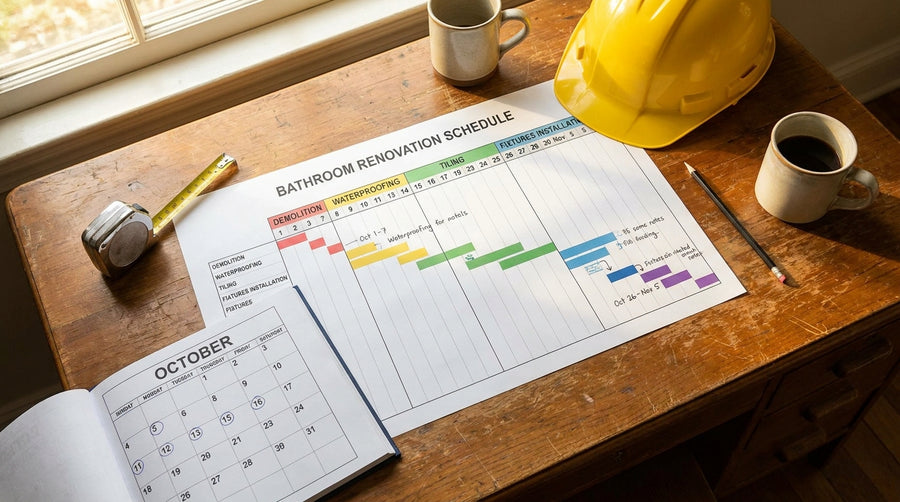 做一間浴室要多久？