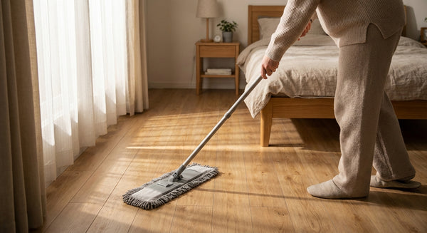 超耐磨木地板保養指南：正確清潔法、五大禁忌與控濕秘訣