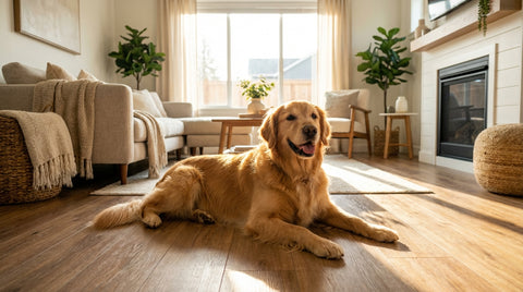 寵物友善地板推薦｜毛孩家庭的地板選擇完全攻略
