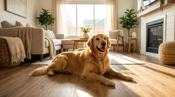 寵物友善地板推薦｜毛孩家庭的地板選擇完全攻略